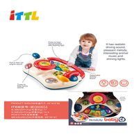 Tapis en peluche pour bébé pour petit bébé Tapis de jeu en coton doux pour bébé