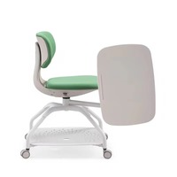 Chaise de bureau moderne et élégante pour enseignants, étudiants, bureaux, salles de classe, réunions, conférences, formations, ergonomique, durable, avec accoudoir pour tablette
