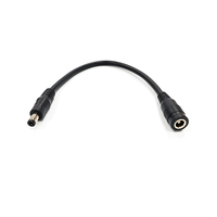 Cable de Extensión de Alimentación CC, Cable Macho-Hembra de 5.5mm X 2.5mm, 18AWG 16AWG 14AWG, Cable CC de Barril Macho a Hembra de 5.5mm X 2.1mm