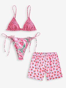 Ensemble de bikini sexy pour femmes, caleçon de bikini <span class=keywords><strong>en</strong></span> coton côtelé minuscule, multipacks, ensemble de bikini sexy <span class=keywords><strong>en</strong></span> deux pièces pour femmes matures et rondes, 2023 - Product Image 4