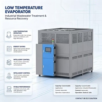 Évaporateur à vide compact LIHEDA pour le traitement des eaux usées de laboratoire, pompe à chaleur à petite échelle, installation facile