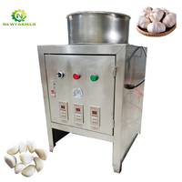 Machine à éplucher l'ail industrielle automatique à pression d'air 30 kg/h, petite éplucheuse d'ail à sec, équipement de dépeluchage d'ail à petite échelle