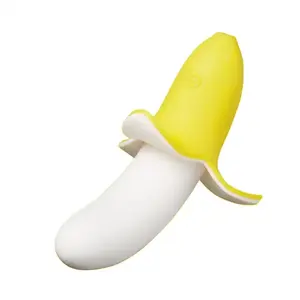 Kleiner Bananen-Vibrator Weiblicher Masturbator Simulation Verstecktes Erotisches Tragbares Erwachsenen-Sexspielzeug Massagegerät Bananen-Dildo - Product Image 1