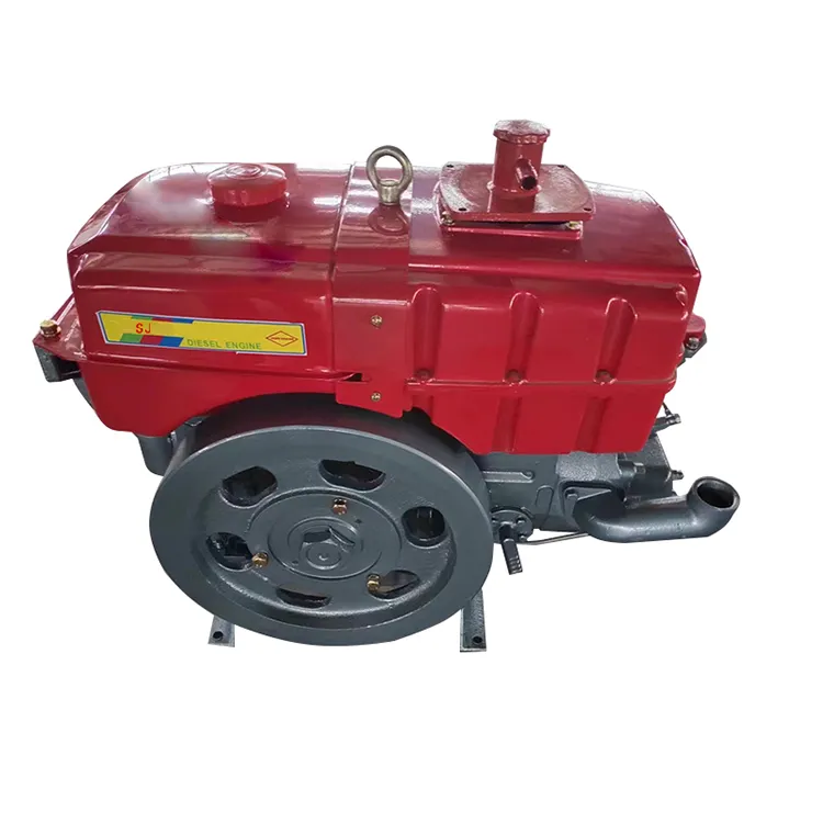 Durevole ZH1115 a buon mercato power tiller motore diesel motore diesel macchina per la produzione di bricchette di lolla di riso