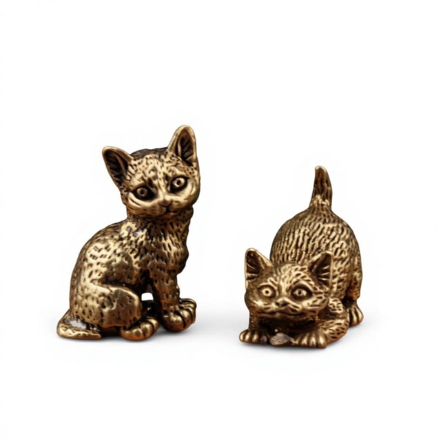 New Hot Wholesale Retro Mini for Desktop Ornament Animal Figurine Cross-Border Popular Office Decoration