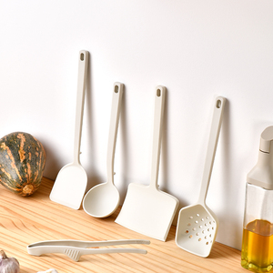 Set di Utensili in Silicone Antiaderenti Resistenti al Calore, Spatola e Cucchiaio per Cucina Professionale e Domestica - Product Image 1