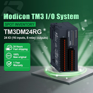 โมดูล SCH-neider Modicon แบบแยก TM3DM24RG ใหม่ดั้งเดิมชุด TM3 24 IO (อินพุต16 8เอาต์พุตรีเลย์) TM3DM24RG PLC - Product Image 1