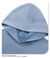 Sweat à capuche épais pour homme 360 GSM, coupe oversize, effet délavé vintage, style streetwear américain, logo personnalisé, vente en gros OEM
