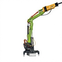 Bras de démolition mécanique télécommandé Mannick avec PLC pour excavatrice de 20 tonnes, alimenté par moteur, garantie de 6 mois