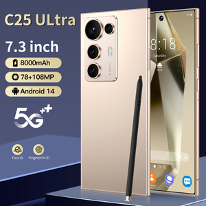 Téléphone Tendance S26 Ultra Planet 5G, Écran 7.3 Pouces, Batterie 8000mAh, 16Go RAM, 1To Stockage, GSM WCDMA <span class=keywords><strong>4G</strong></span> 5G, Compatible Afrique Asie Europe Amérique Latine, Débloqué <span class=keywords><strong>SIM</strong></span> - Product Image 4