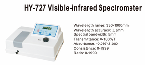 HY-727 görünür-kızılötesi spektrometre taşınabilir görünür kızılötesi spektrofotometre Metal analiz için kızılötesi görünür ışık Spect - Product Image 3