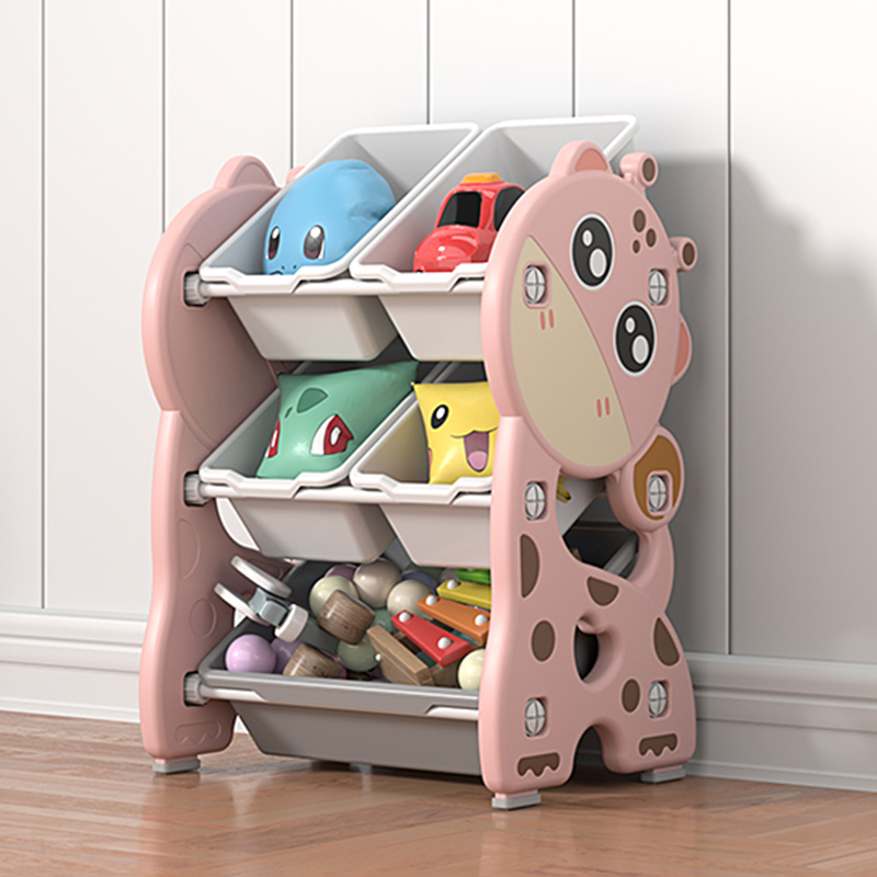 Регулируемая детская мебель для детского сада книжная полка маленькие детские пластиковые игрушки для хранения детская книжная полка