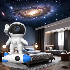 Projecteur d'étoiles astronaute, lumières <span class=keywords><strong>de</strong></span> décoration <span class=keywords><strong>de</strong></span> chambre ciel étoilé, <span class=keywords><strong>projection</strong></span> laser LED, cadeau pour enfants, lampe, lumières <span class=keywords><strong>de</strong></span> <span class=keywords><strong>nuit</strong></span> colorées - Product Image 1