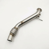 Collecteurs d'échappement droits BM-03E pour E90/E91/E92/E93 316D/318D/320D N47 (115-184PS) 2007-2013 - Garantie 1 an