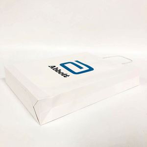Chinese Manufacturer Custom Logo Print Recyclable Kraft Paper Bags Handles for Shoes <b>Fur</b> Clothing Packaging CMYK 4 Color Offset - Product Image 6