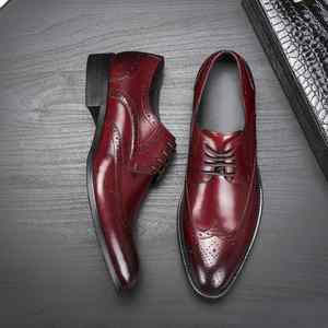 Zapatos Casuales de Otoño, Nuevos, de Alta Calidad, con Punta Puntiaguda, Impermeables, con Cordones, para Hombre, Zapatos Formales y de Negocios - Product Image 5