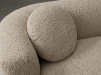 Juego de Muebles Moderno de Lujo para Sala de Estar con Sofás Cama Modulares y Seccionales de Tela Blanca Creativa para Hogares, Hoteles, Villas y Gimnasios
