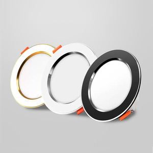 Lampu Plafon <span class=keywords><strong>LED</strong></span> Komersial Anti-silau 18w 3000K/4000K/6000K, Lampu <span class=keywords><strong>LED</strong></span> <span class=keywords><strong>Downlight</strong></span> Slim Flush Mount 6 Inch - Product Image 1