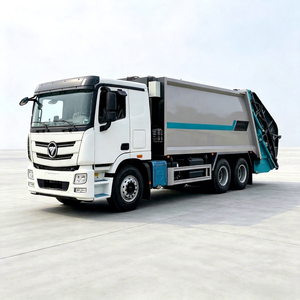 Afica รถบรรทุกขยะอัด23CBM 6x4สำหรับโครงการเทศบาลรถยอดนิยม Foton Auman - Product Image 1