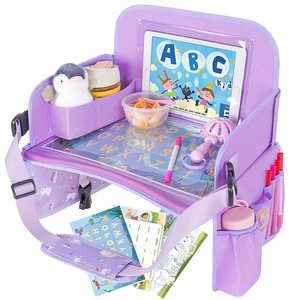 Table de voyage pliable de luxe personnalisée pour enfants, avec fermeture éclair et grande capacité, idéale pour les dessins et activités en voiture - Product Image 1
