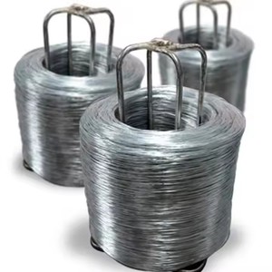 Dây thép buộc mạ kẽm nhúng nóng, thép carbon cường độ cao, cỡ 11, đóng kiện - Product Image 5