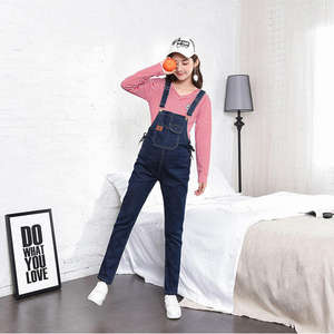 Mujeres <span class=keywords><strong>embarazadas</strong></span> Tallas grandes Ropa de maternidad Denim Jeans Mono Suspender Pantalones Pantalón Ropa Vientre <span class=keywords><strong>Cobertura</strong></span> Cómodo - Product Image 4