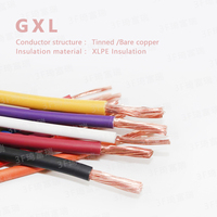 Kabel Otomotif J1128-SXL Tembaga Berlapis Timah/Tanpa Lapisan 125C 60Vdc atau 25Vac 8awg 12awg 16awg Berinsulasi Xlpe Kabel Sxl 14awg