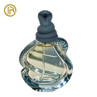 Tutup Botol Parfum Zamac 15mm Motif Totem Ular Kuno |   Pompa Semprot Anti Bocor dengan Skala Ukur Ukiran Tangan untuk Botol Cairan