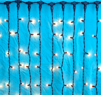 Guirlande lumineuse LED d'extérieur IP65 pour Noël, 10 m, rideau de lumières, Nouvel An, mariage, fête