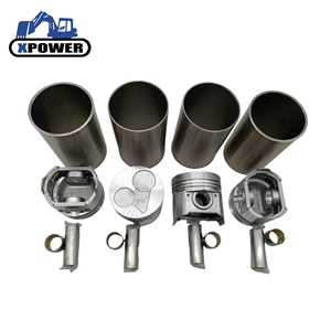 Kit de revestimiento para excavadora XPower V2203 V2403, kit de reacondicionamiento de motor diésel 16427-21110 16641-21112, pistón de cilindro - Product Image 1