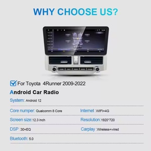 NaviHua Car Video for Toyota 4Runner 2010-2022 <b>Stereo</b> Autoradio GPS Navigation <b>System</b> Audio Car Multimedia Player New Upgrade - Product Image 2