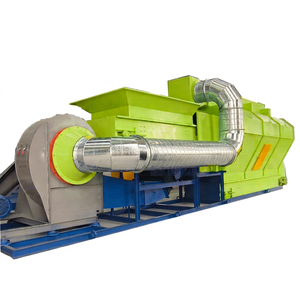 Machine de tri des déchets solides municipaux DANUBE avec moteur à engrenages et acier au carbone pour la séparation et le criblage des plastiques par air - Product Image 1