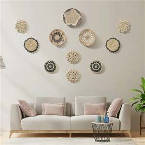 Décorations de maison <span class=keywords><strong>pas</strong></span> chères Décoration de cuisine occidentale Panier de lampes de bohème murales de café Déco de <span class=keywords><strong>chambre</strong></span> de fille adulte 13 "Quelques décorations à la maison - Product Image 3