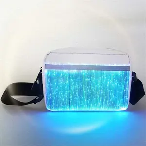 Блестящая светящаяся спортивная сумка-кошелек