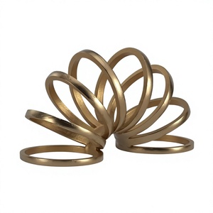 Sculpture en Offre Spéciale Super Design de Qualité Exclusive Couleur Or pour la Décoration de Restaurant Sculpture de Table Exigeante Supérieure - Product Image 1