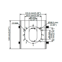 Support de caméra vertical pour poteau Hik OEM DS-1275ZJ version fer, vente chaude 2025, en stock, livraison rapide