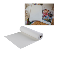 Artiste résistant à l'eau 390gsm éco-solvant UV Epson imprimante Compatible 100% coton brillant jet d'encre toile tissu apprêté peintures