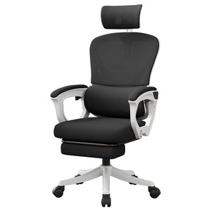 Ergonomic Office <b>Chair</b> With Footrest Height Adjustable For Home And <b>Study</b> Use - Product Image 5