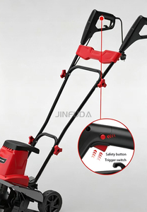 Mini Cultivadora Eléctrica Más Vendida, para Jardinería Doméstica, Cultivo Agrícola, Aflojador de Suelo, Rotocultivador - Product Image 2