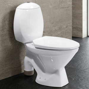 Nuevo Producto: Inodoro de Dos Piezas con Descarga Tornado, Fácil de Limpiar, Antibacteriano, Sanitario para Baño - Product Image 5