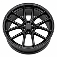 Jantes monobloc super concaves ForgeLab, noir/or/argent, 6X139.7 6X135 6X114.3, jantes forgées, jantes de 18 pouces pour BMW SUV