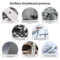 Services de découpe laser, pliage et estampage de tôles sur mesure en aluminium, fabrication de tôles en acier inoxydable