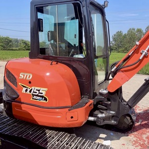 รถขุดขนาดเล็ก Kubota KX155 มือสองจากญี่ปุ่น น้ำหนัก 5 ตัน รถขุดตีนตะขาบ สภาพดี ขาย - Product Image 1