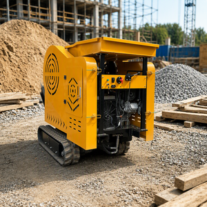 HTJC430 Mobile Concrete Stone Crusher Small Portable Jaw Crushing <b>Machine</b> for Construction <b>Mining</b> Quarry - Product Image 6