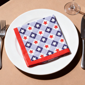 Bán Buôn Siêu Mềm Đầy Màu Sắc In Khăn Ply 20Pcs Trang Trí Bữa Ăn Tối Khăn Ăn, Nhiều Màu In Giấy Tissue Cho Giáng Sinh, Tổ Chức Sự Kiện - Product Image 1