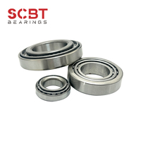 Roulement à rouleaux coniques à une rangée 33009, précision P0, acier chromé, diamètre intérieur 45 mm, ouvert, 3000 tr/min, métrique