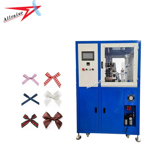 High Productivity Bow Maker Ribbon Bow Making Machinery Ribbon Bow Tie Forming and Making Machine for Gift Boxes