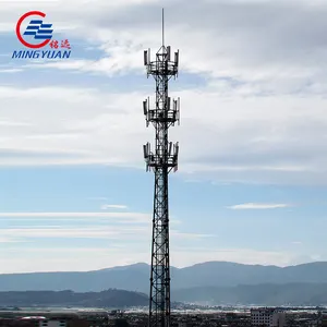 Fm-радио антенна башня цена Микроволновая антенна стальная Мобильная коммуникационная башня поставщики