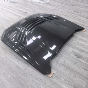 Capó de Fibra de Carbono de Alta Calidad para Ford Mustang 2024 al Estilo Shelby, Cubierta de <span class=keywords><strong>Motor</strong></span> con Orificio Abierto de Fibra de Carbono - Product Image 3