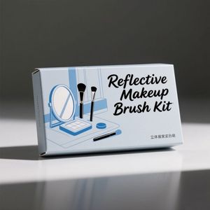 Caja de Embalaje de Papel Personalizada con Impresión de Logotipo, Caja de Cartón para Productos Cosméticos, Caja de Embalaje para Brochas de Maquillaje con Impresión Personalizada - Product Image 3